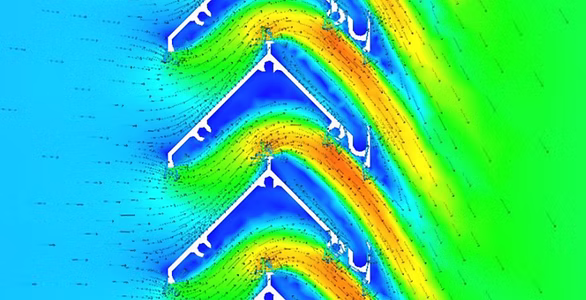CFD simulation and virtual product testing