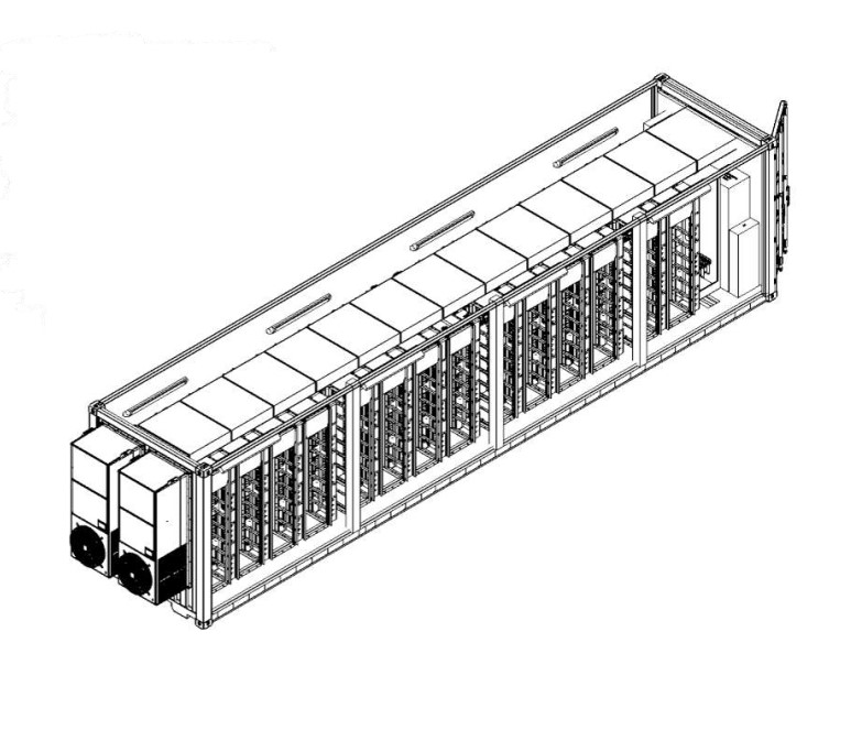 Battery storage enclosure configuration